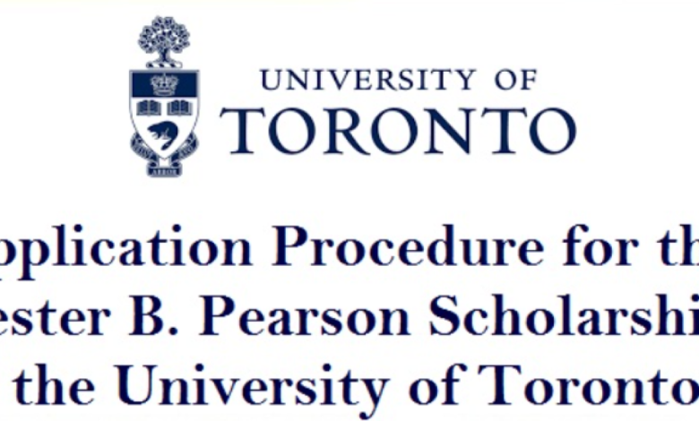 Postupak prijave za stipendiju Lester B. Pearson na Sveučilištu u Torontu